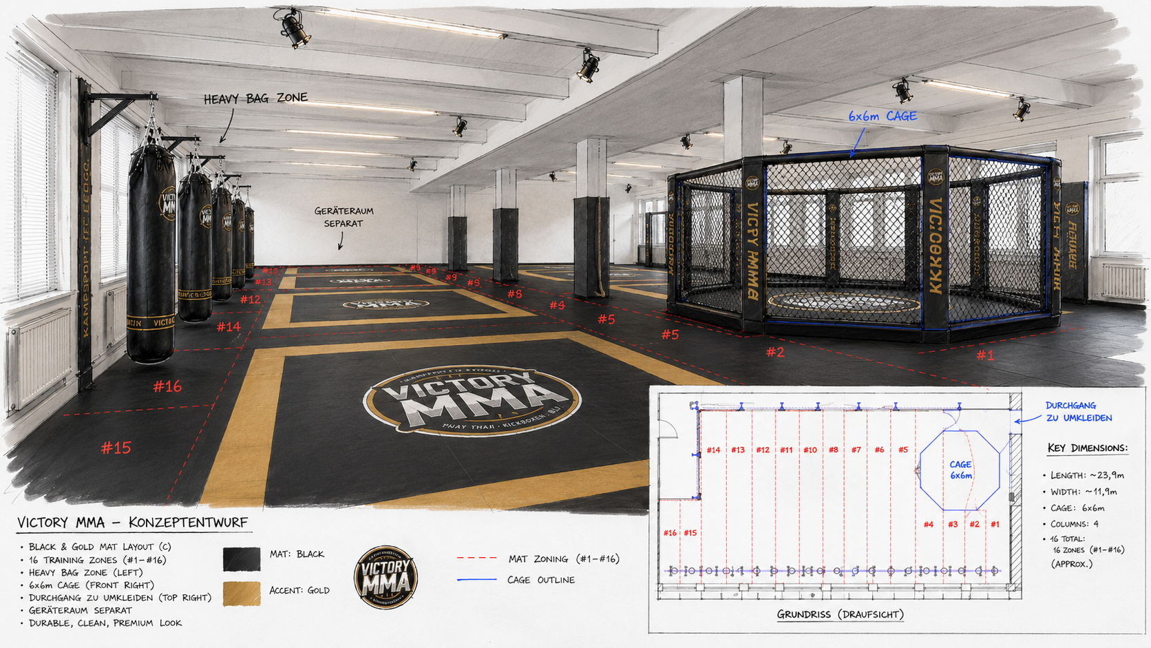 Neue Victory MMA Halle Bielefeld